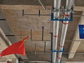 东明管廊支架的安装方法